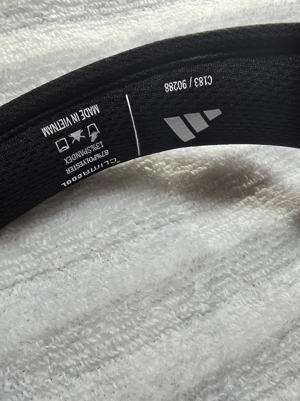 Adidas Brown Camo Visor - White Logo